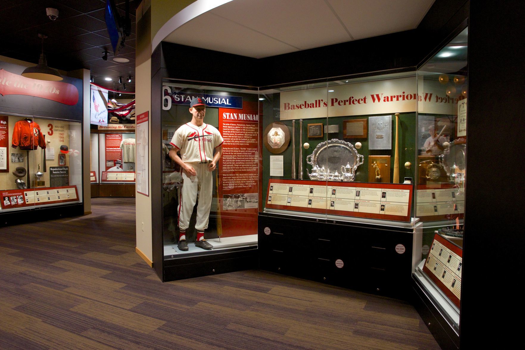 1. Stan the Man at the Cardinals Hall of Fame and Museum